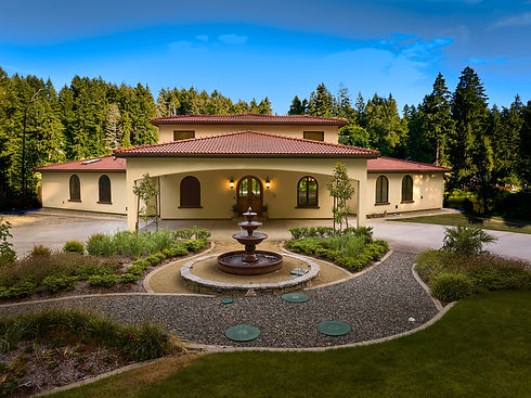 Tuscan Home with Spanish Roof Tiles by Brava and installed by KLIM Roofing