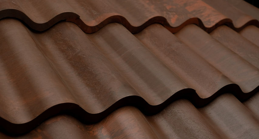 Brava Spanish Barrel Tile – Terra Cotta Brown | KLIM Roofing
