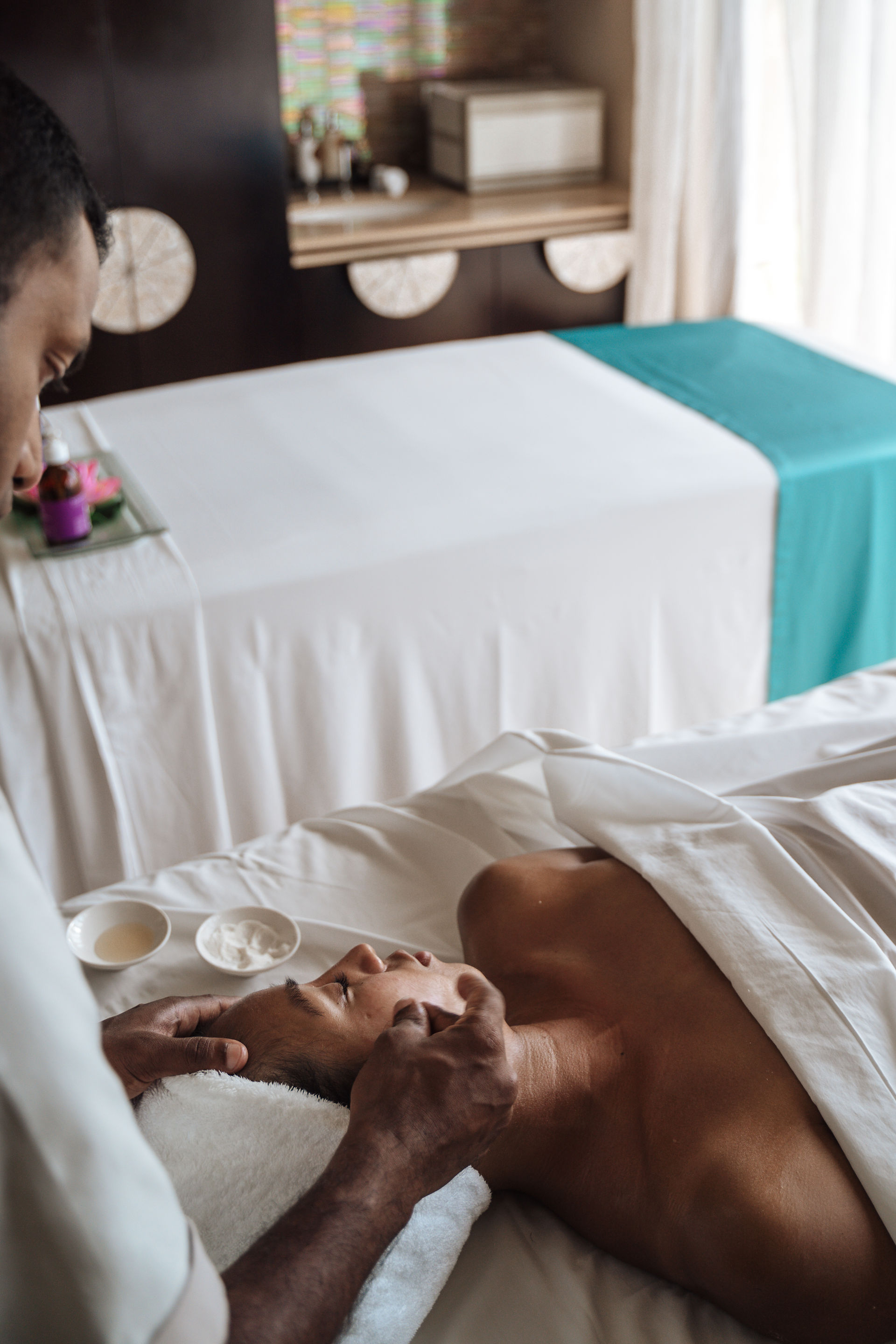 Facial at Raffles Seychelles