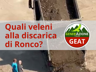 Discarica di Ronco, una vicenda che continua a sollevare domande