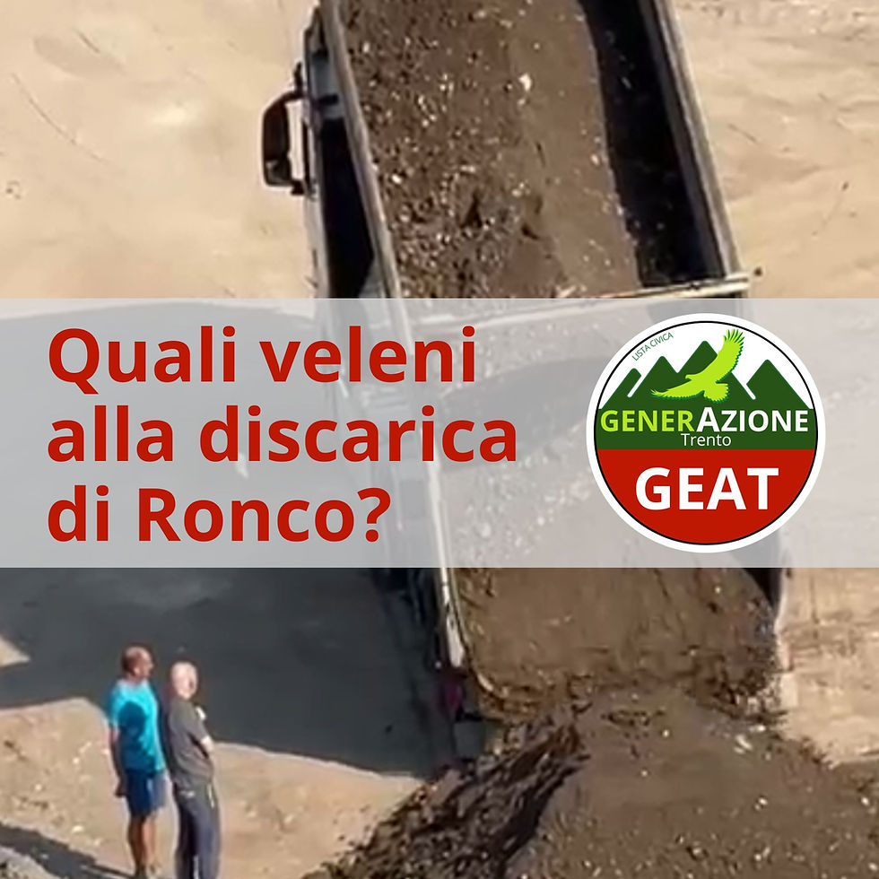Discarica di Ronco, una vicenda che continua a sollevare domande