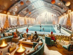 주말, 눈이 와도 테니스장 예약? 물론 가능해!