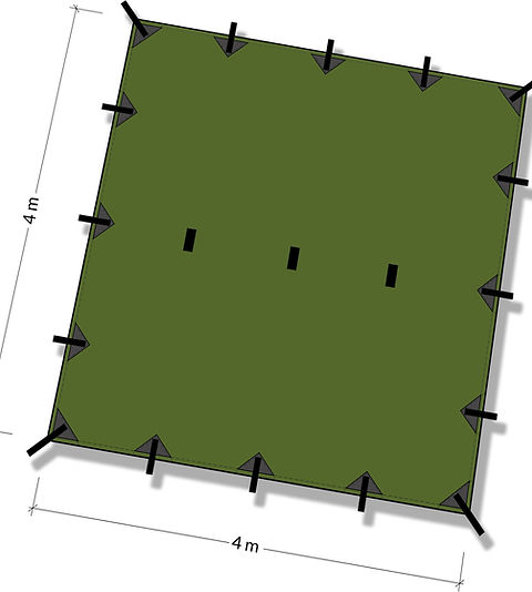 DD Tarp 4x4 | ddhammocksjapan
