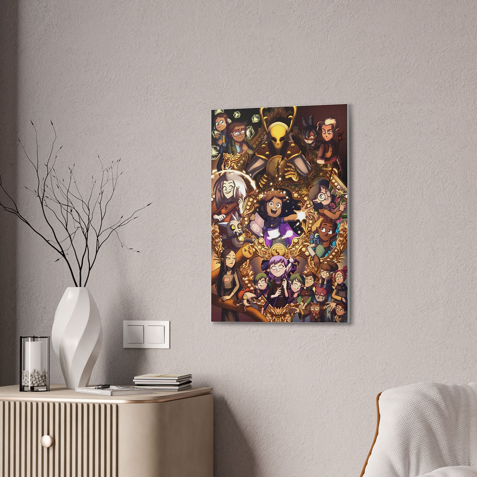 Thumbnail: Canvas fanart of The Owl House 2nd Anniversary