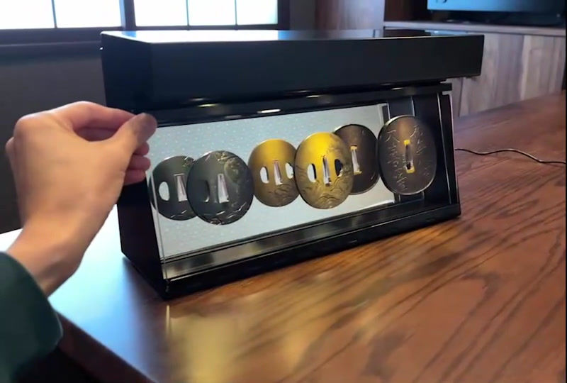 Thumbnail: Tsuba display case