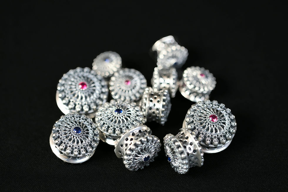 Artisan Gem Ear Gauges