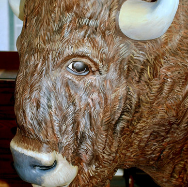 "Buffalo Robe" (detail)