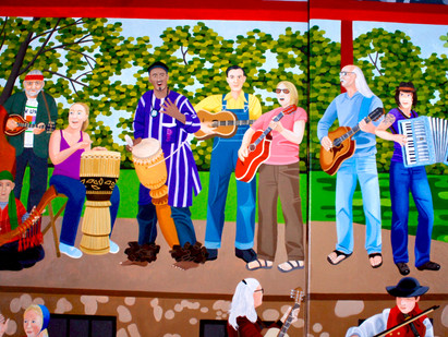 "Graceland" detail