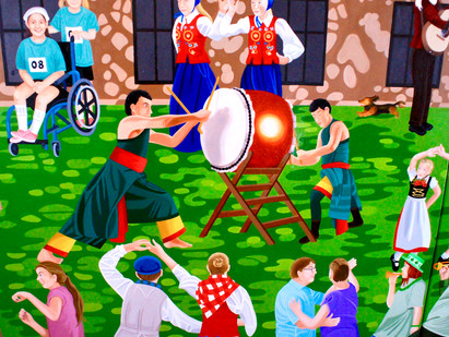 "Graceland" detail