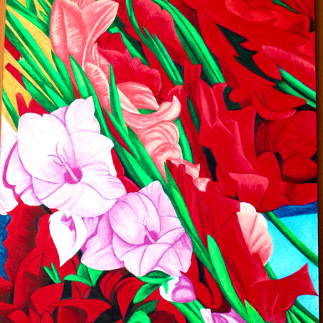 "Gladiolas"