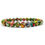 Thumbnail: Union - Rainbow Imperial Jasper Gemstone Beaded Bracelet