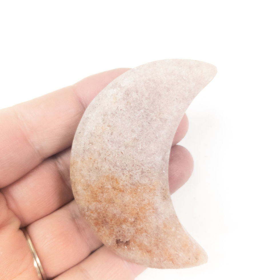 Thumbnail: Pink Amethyst Crescent Moons