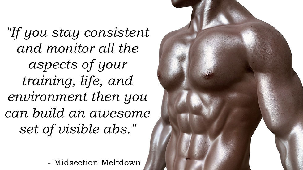 Thumbnail: Midsection Meltdown  (Bundle -eBook and audio)