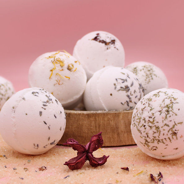 Thumbnail: Himalayan Salt Bath Bomb 180g/6oz, Gift Set of 6