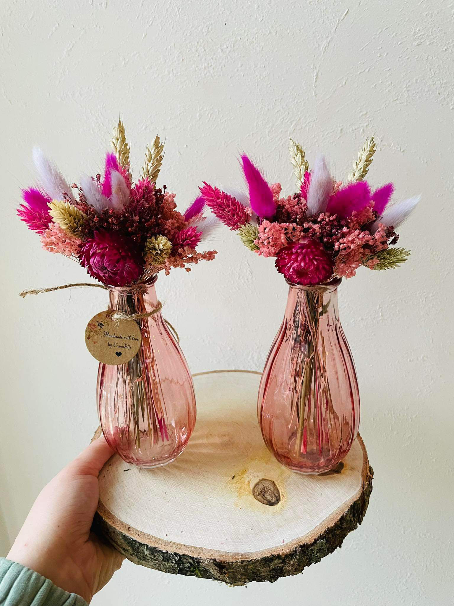 Droogbloemen - Geschenkset 'Peonia'