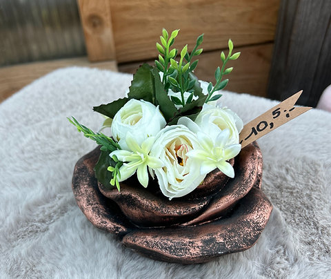 Zijdebloemstuk - 'Camille'