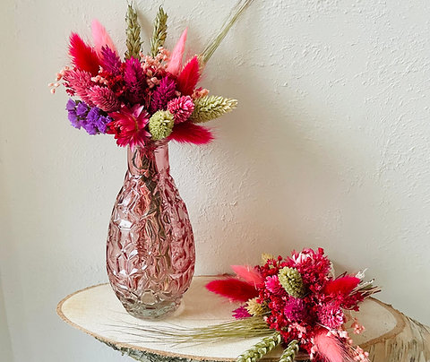 Droogbloemen - Geschenkset 'Lilie'