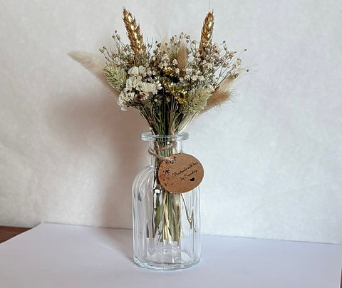 Theo - Transparante ribbel vaas