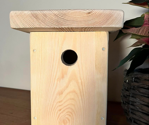Hout - Handgemaakt nestkastje