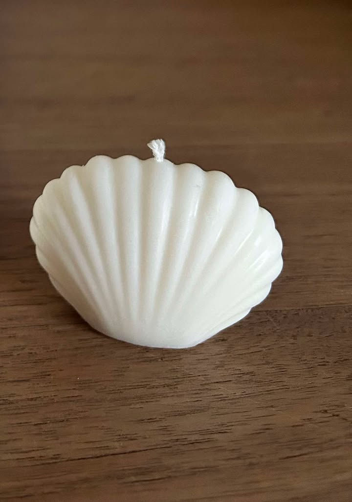 Kaars - Kleine schelp