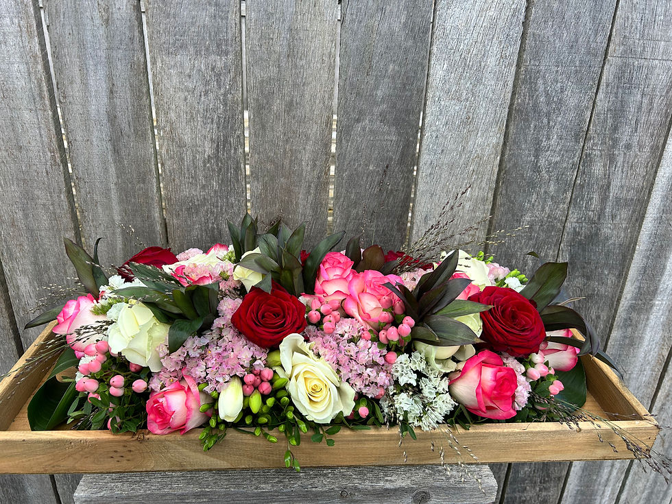 Thumbnail: Snijbloemen - Groot bloemstuk - Ideaal verjaardagsgeschenk