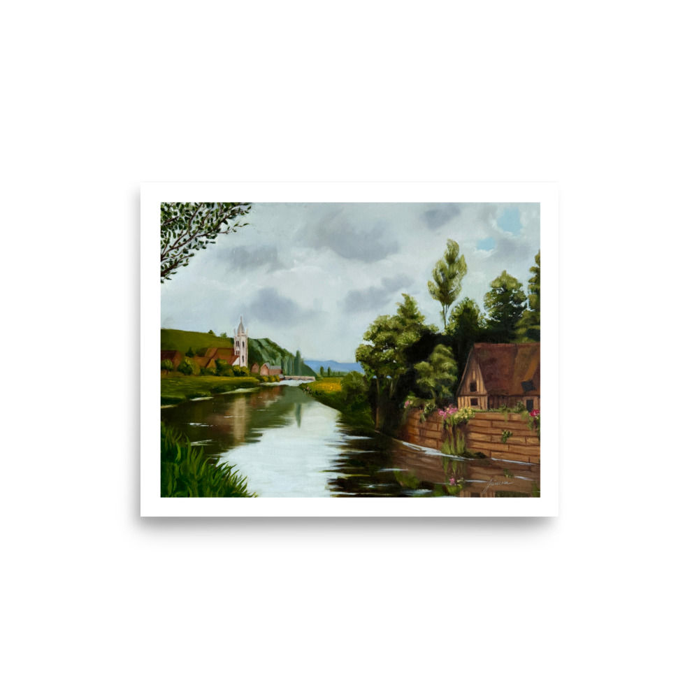 The Quiet Edge of Summer Art Print