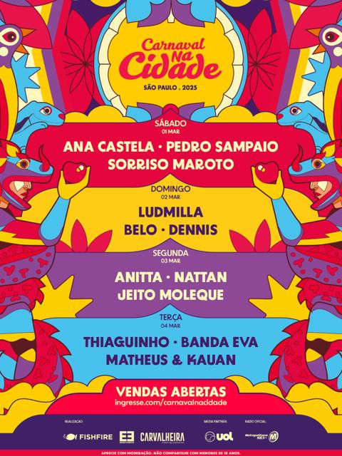 Carnaval na Cidade 2025