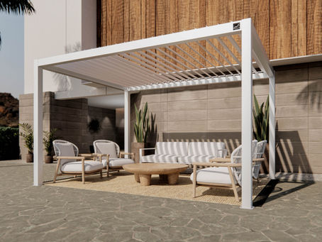 Notre pergola Amara, qui ne fait aucun compromis!