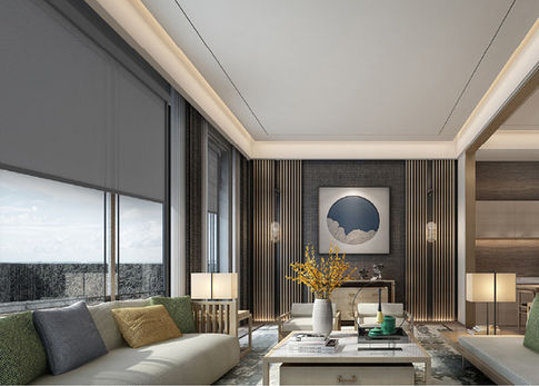 Toile d'ombrage gris foncé Sol Shades de Sol Pergolas qui protège contre les moustiques et les rayons UV.