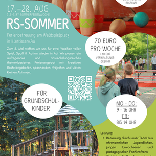 Anmeldung RS-Sommer 2026! 🎉