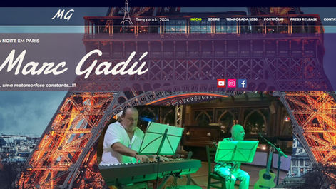 Marc Gadu com o Show “Uma Noite em Paris” encanta São Roque e agora integra o casting do Acontece Cidades.