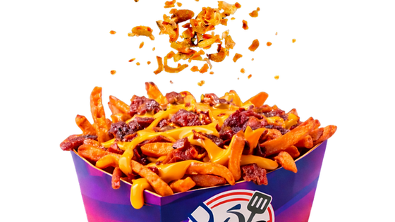 FRITES DE PATATES DOUCES
