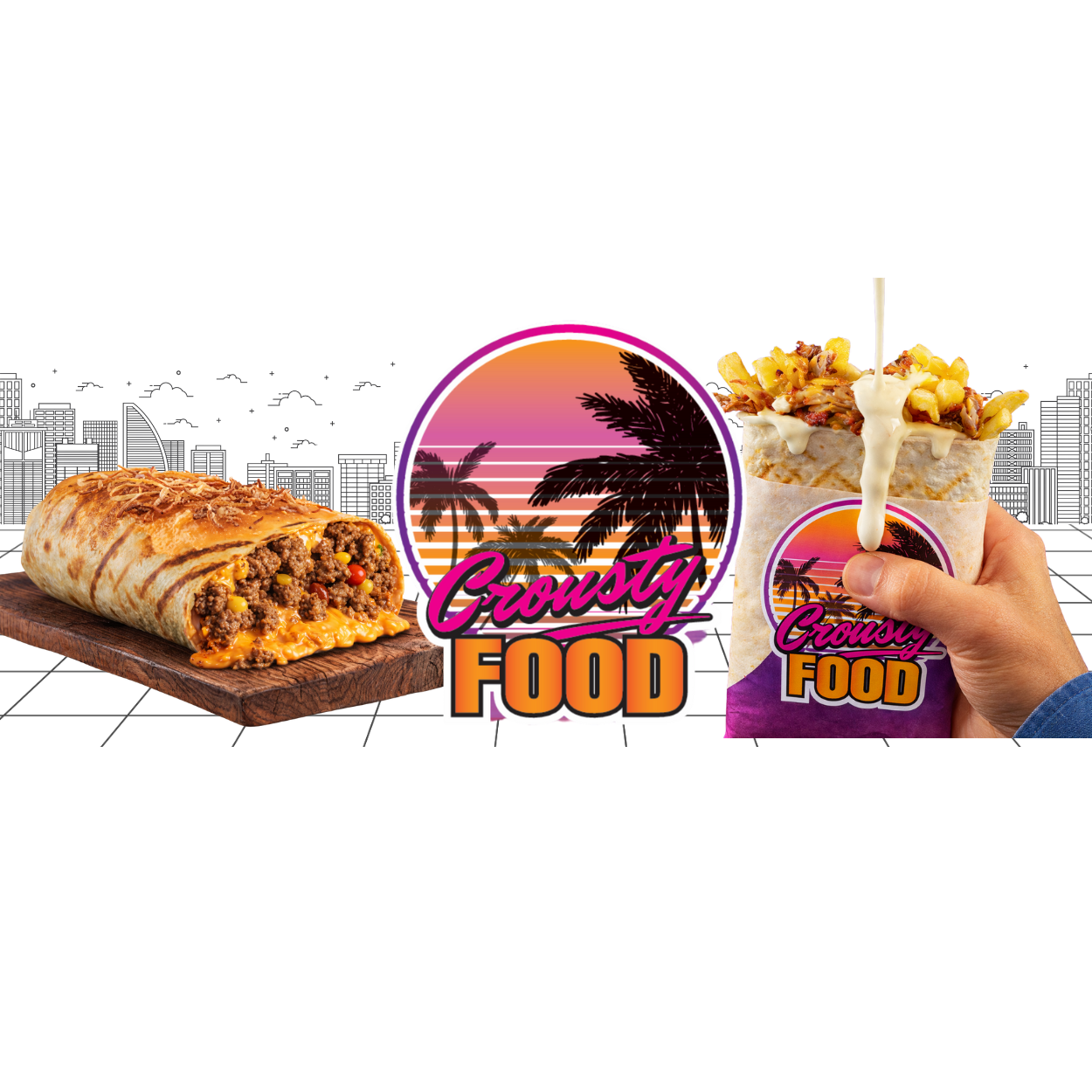 Arranged Food and Objects