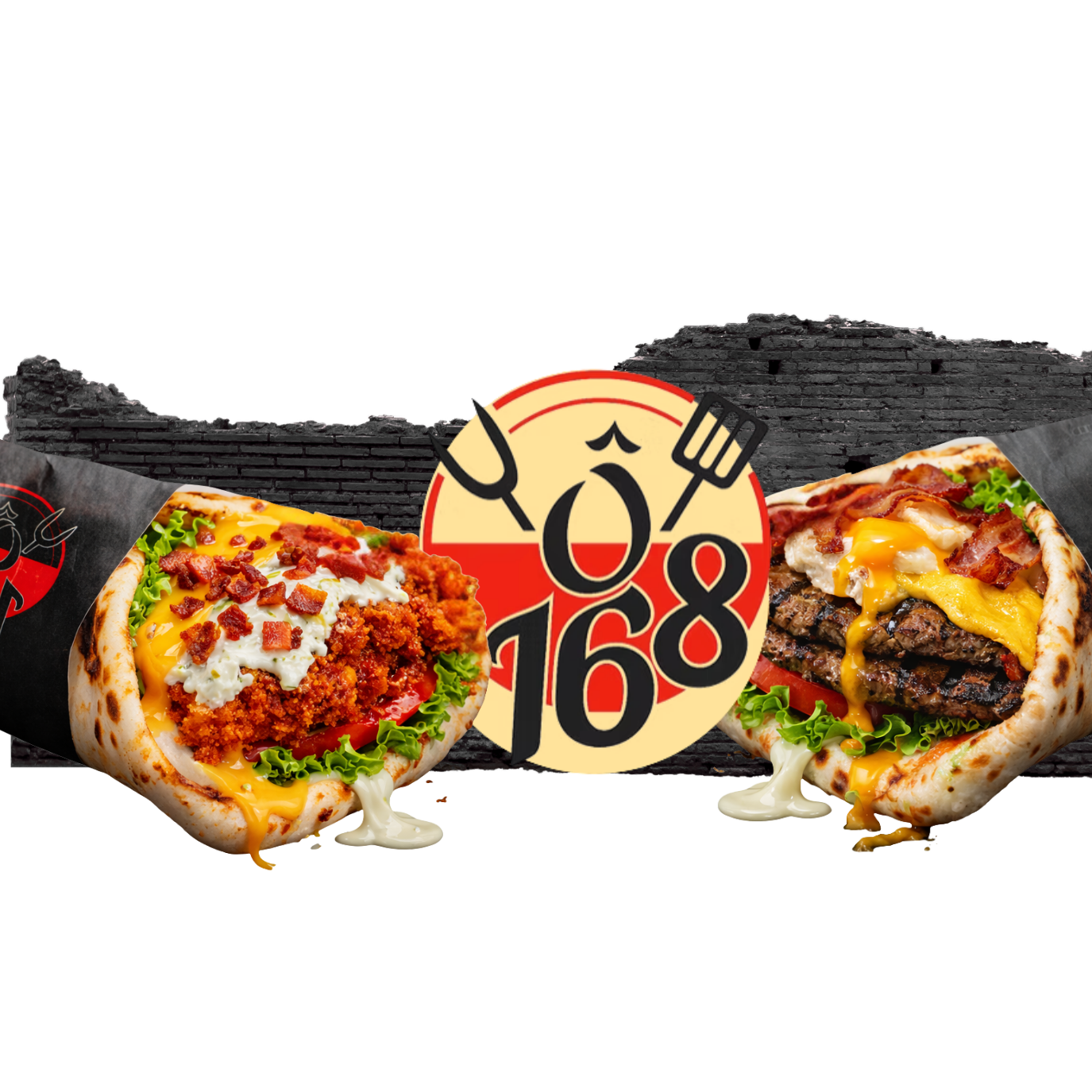 Arranged Food and Objects