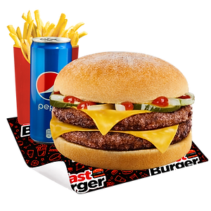 MENU DOUBLE CHEESE
