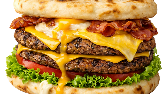 BACON NAAN BURGER