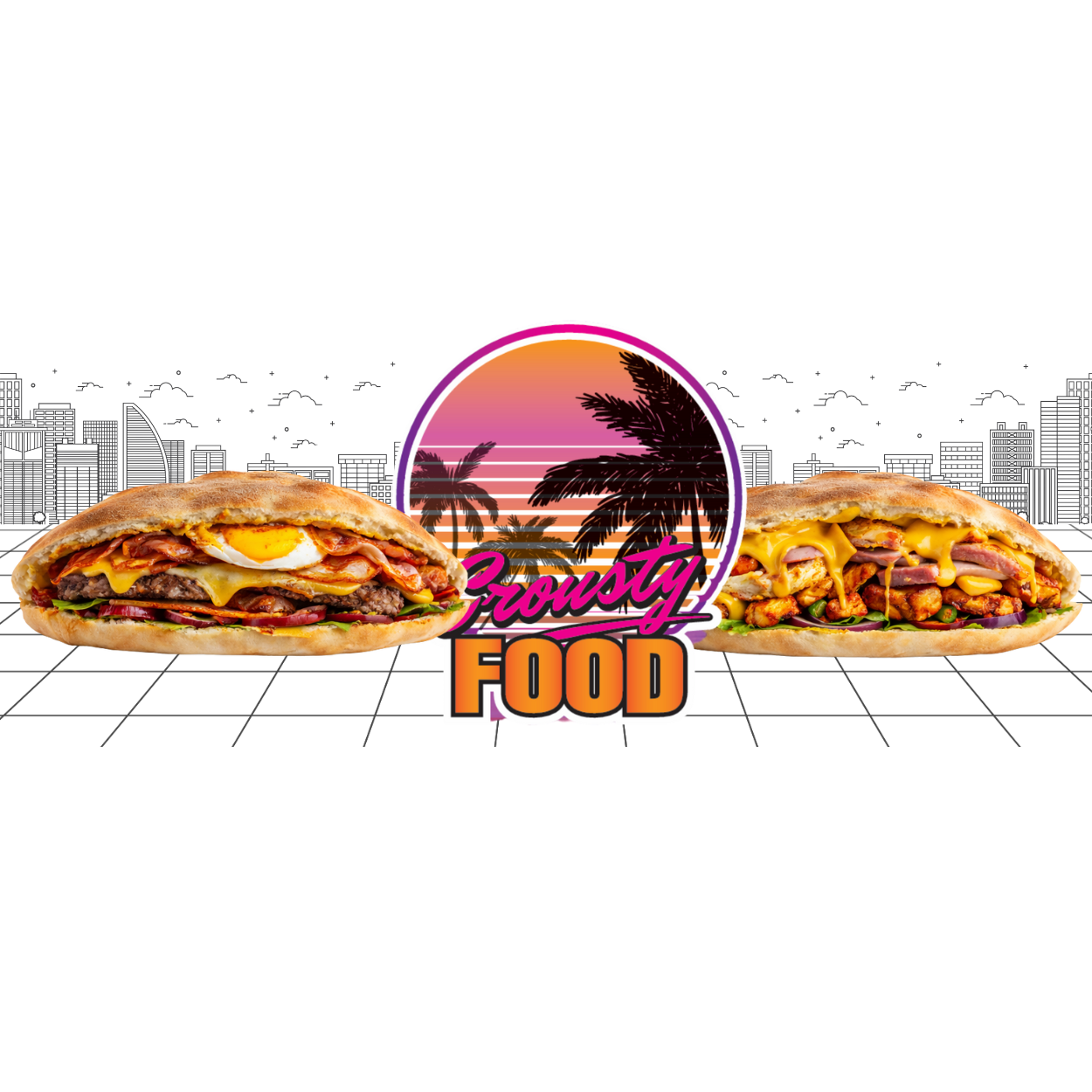 Arranged Food and Objects