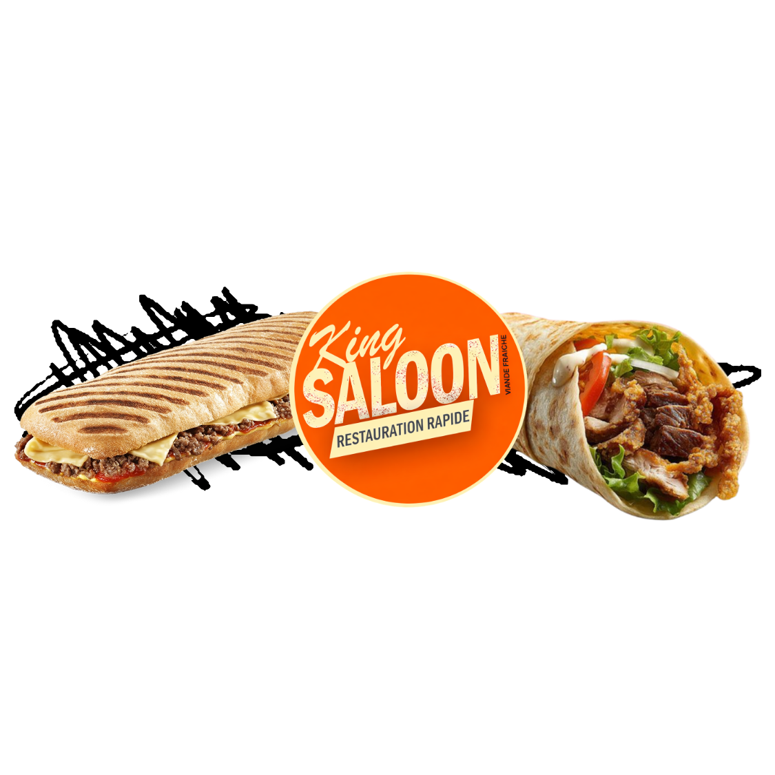 Arranged Food and Objects