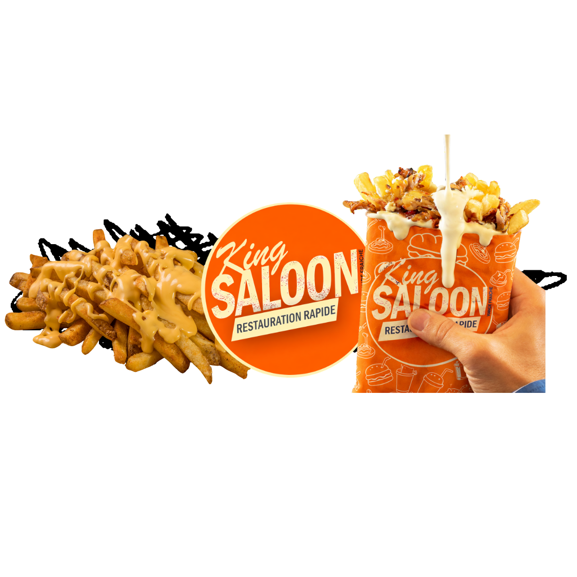 Arranged Food and Objects