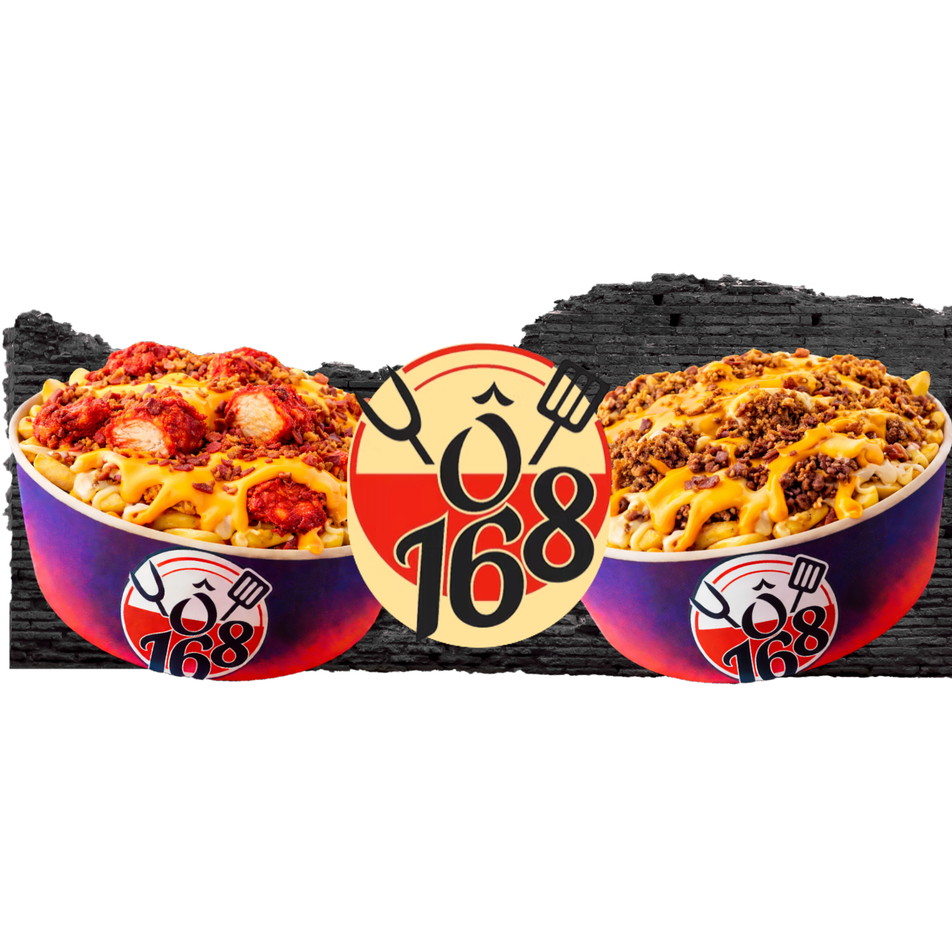 Arranged Food and Objects