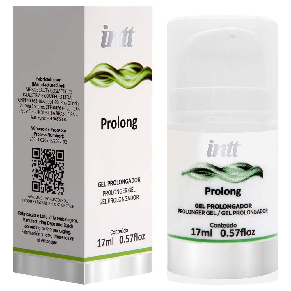 Prolong Gel Prolongador Masculino 17Ml Intt - imagem 1