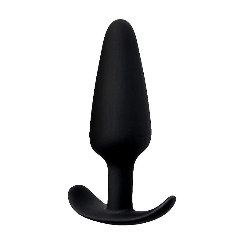 plug anal conico em silicone - tamanho 8.5x2.1