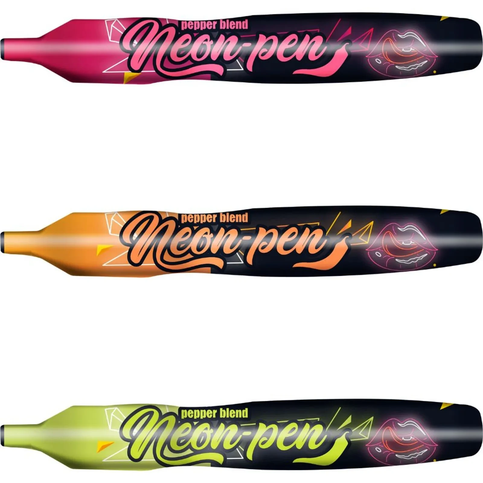 caneta comestivel neon pen 30g pepper blend