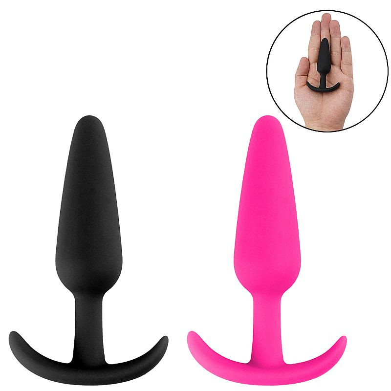Plug Anal Conico em Silicone - Tamanho 12.5x3.2 - imagem 1