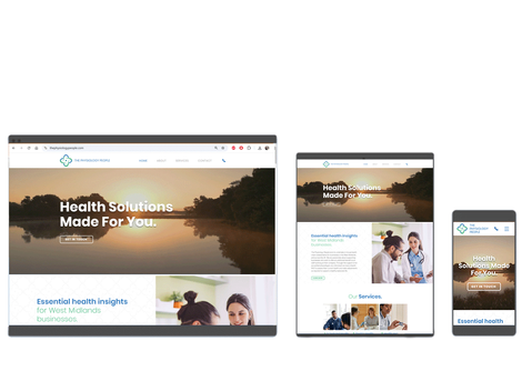 The Physiology People optimized website