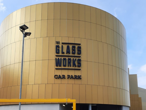 Signage for a car park by Project Group