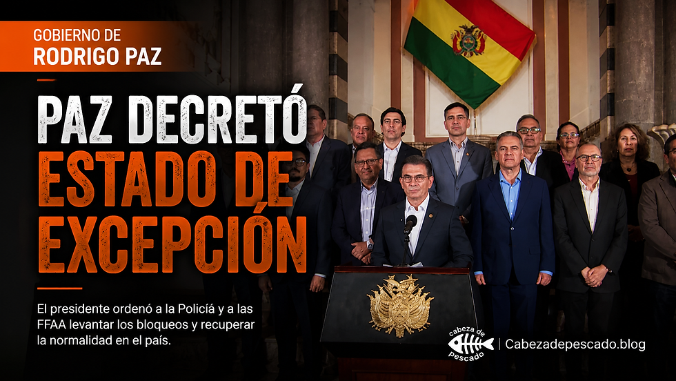 Cabeza, Carrucel - Estado Excepción