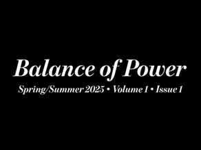 Balance of Power - Issue 1