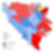 Map of the municipalities of Bosnia and Herzegovina, divided according to the two constituent entities of the state: Republika Srpska and the Federation of Bosnia and Herzegovina - Credits: Wikimedia Commons Project.