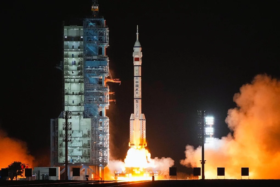 A Long March 6A rocket lifts off from the Taiyuan Satellite Launch Center on January 23, 2025, carrying 18 Qianfan satellites into polar orbit. - Credits: SpaceChina